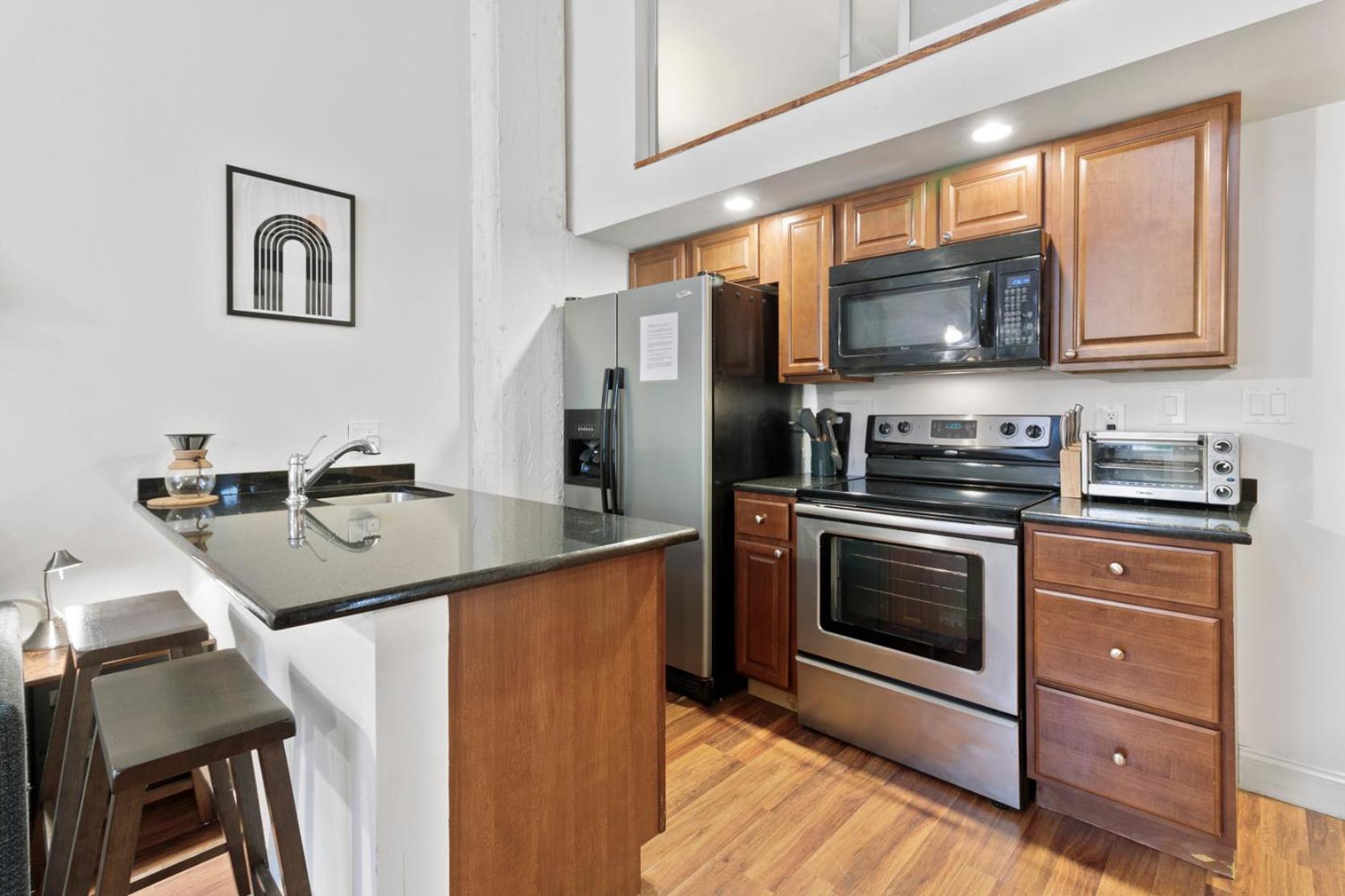 Sleeps 4! 2Br, Gym, Free Parking, Close To Major Attractions 费城 外观 照片