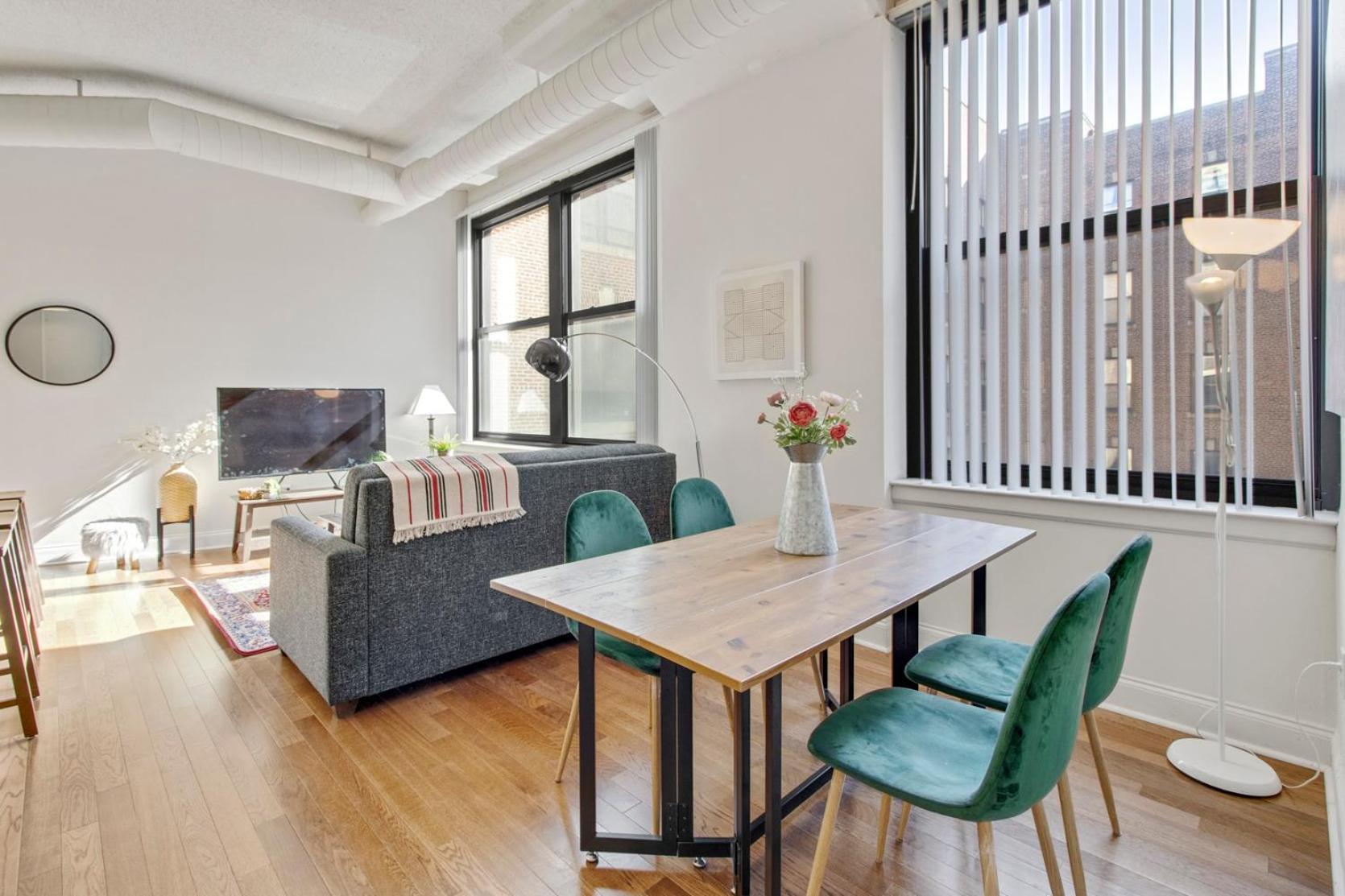 Sleeps 4! 2Br, Gym, Free Parking, Close To Major Attractions 费城 外观 照片