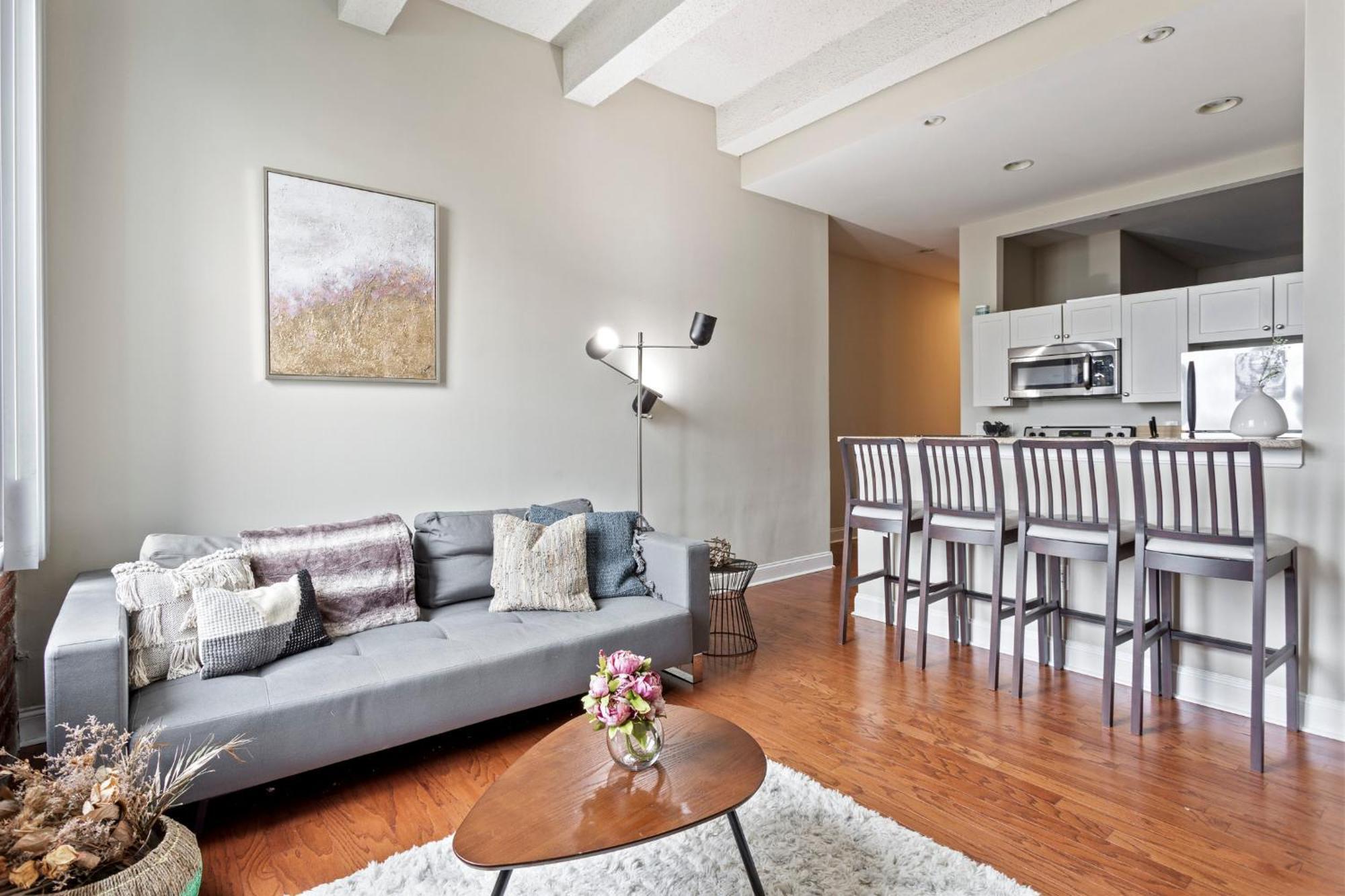 Sleeps 4! 2Br, Gym, Free Parking, Close To Major Attractions 费城 外观 照片