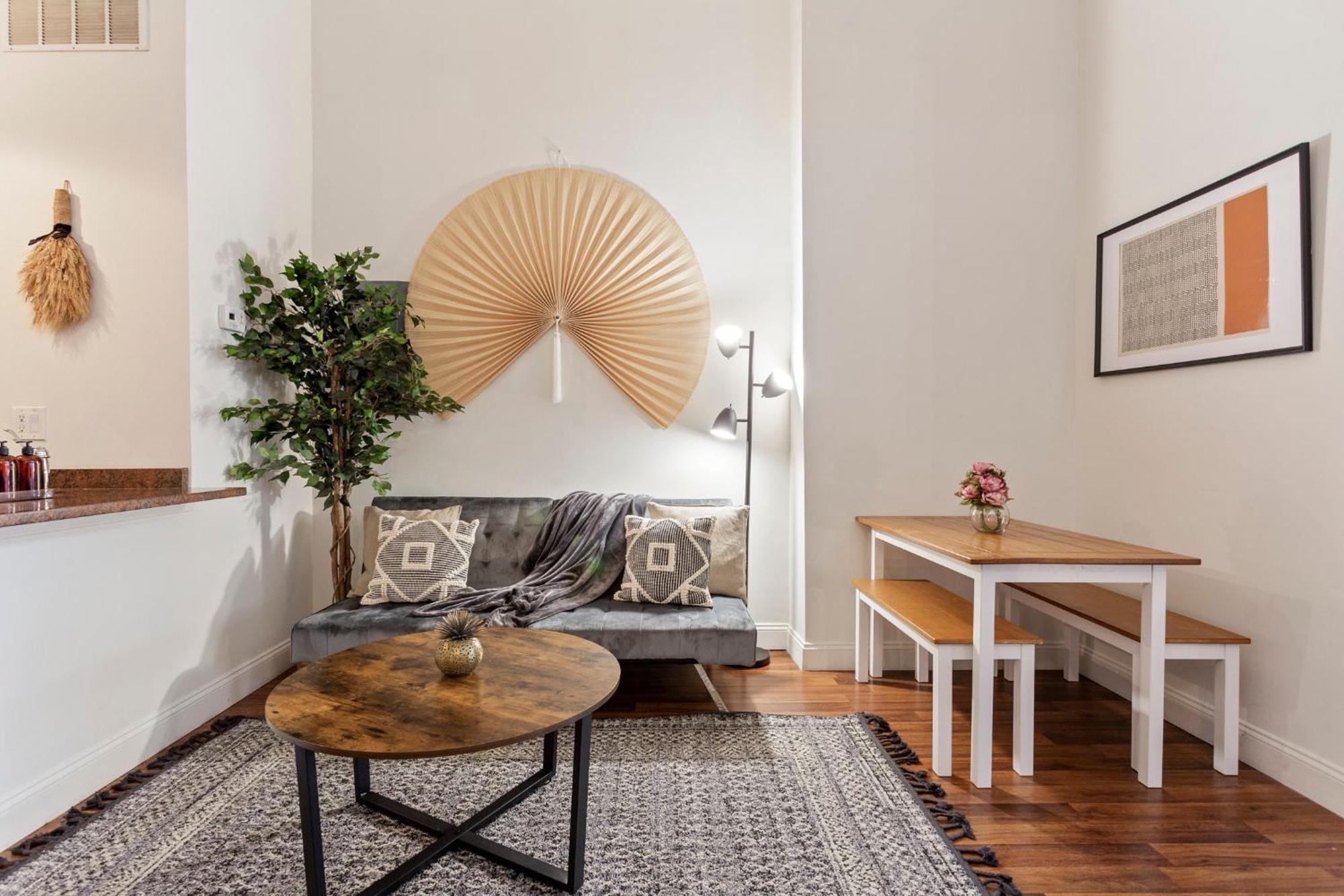 Sleeps 4! 2Br, Gym, Free Parking, Close To Major Attractions 费城 外观 照片