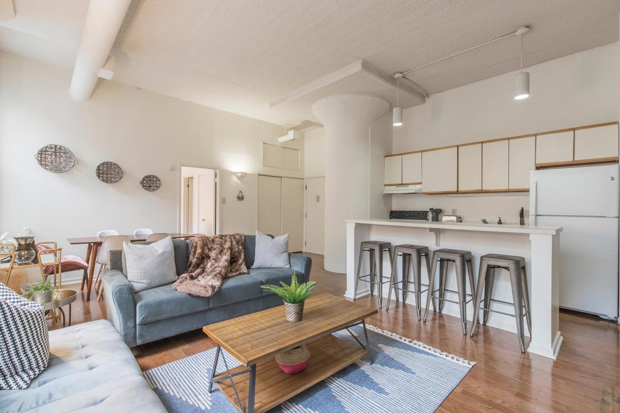Sleeps 4! 2Br, Gym, Free Parking, Close To Major Attractions 费城 外观 照片