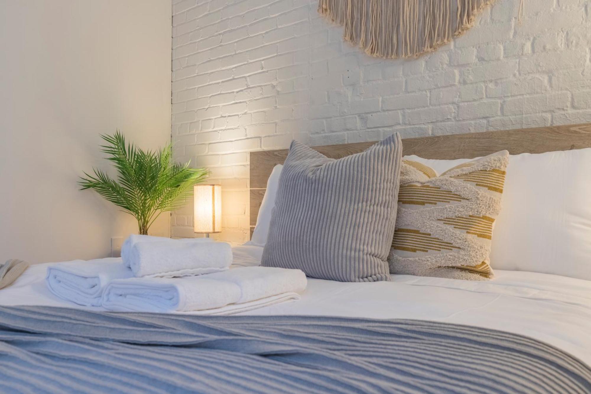 Sleeps 4! 2Br, Gym, Free Parking, Close To Major Attractions 费城 外观 照片